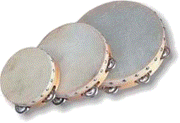 Skin tambourines