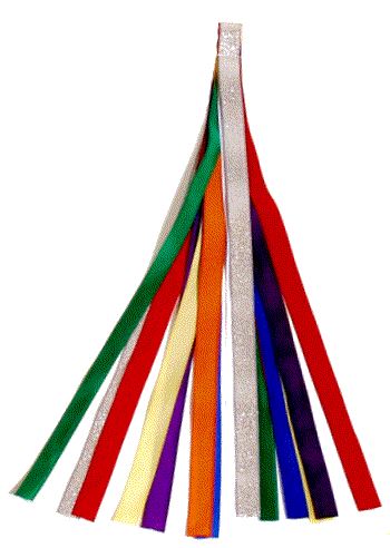 Ribbons for tambourines